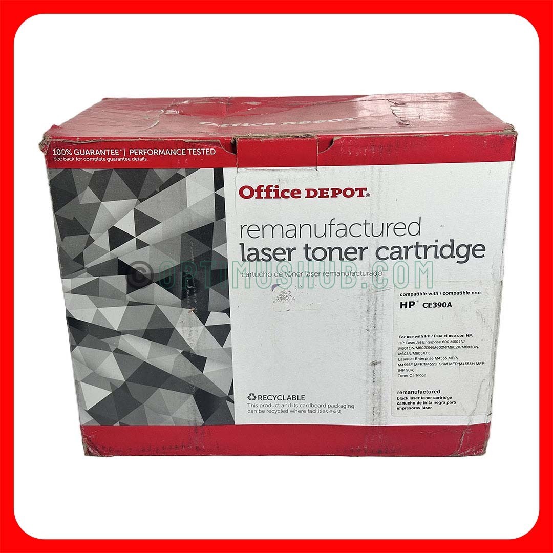 HP 90A/CE390A Black Toner Cartridge