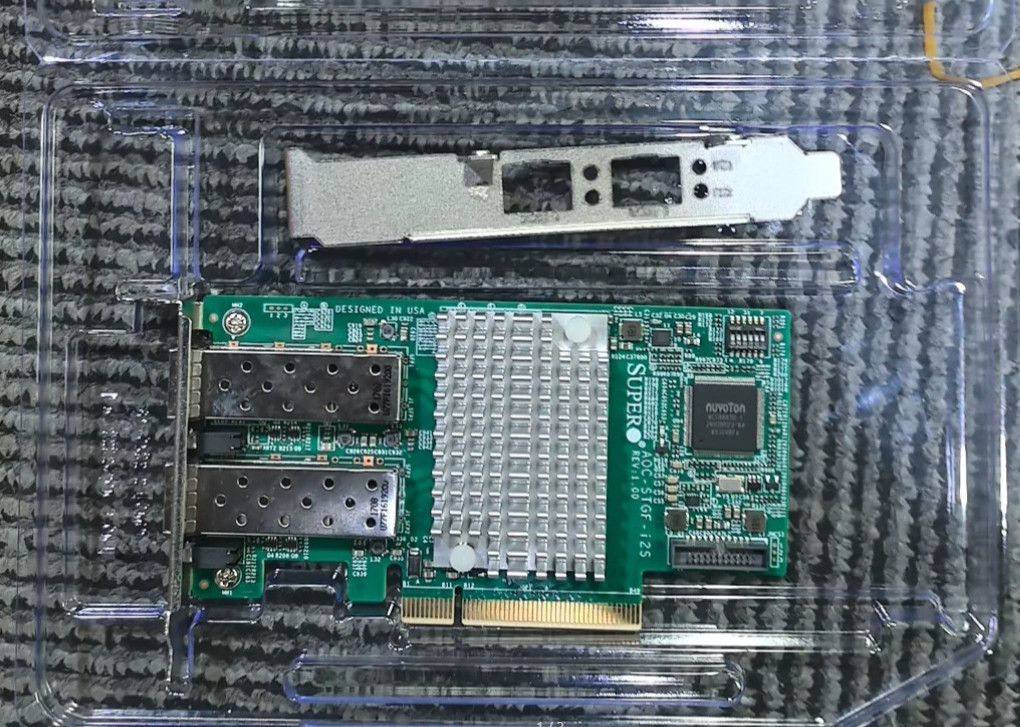 Supermicro AOC-STGF-I2S Dual Port 10G SFP+ NIC Intel X710-BM2 PCIe 3.0 x8
