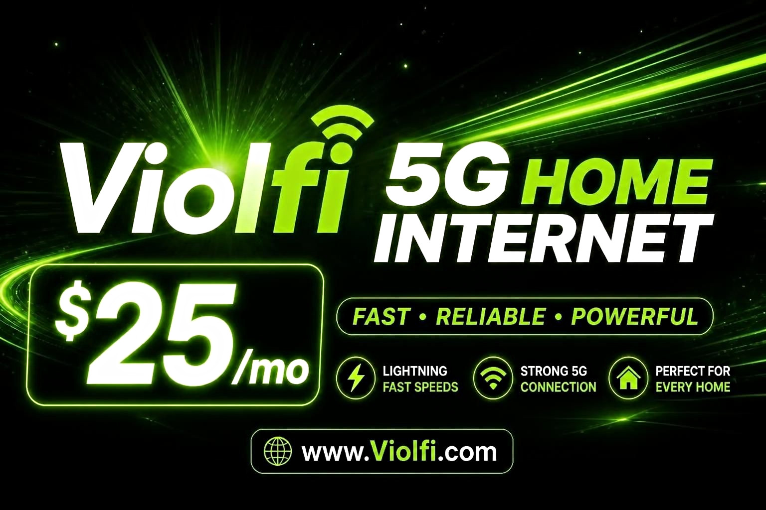 Violfi 5G T-Mobile  Wireless Fast Setup Strong Signal