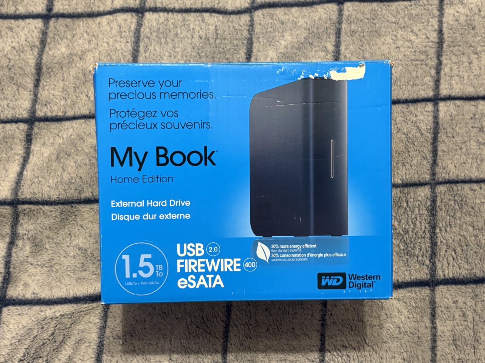 Western Digital My Book 1.5TB USB 2.0, Firewire 400 External Hard Drive