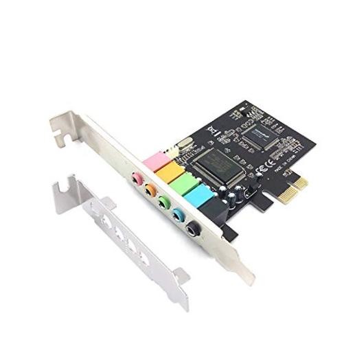 Padarsey PCIe 5.1 Internal Sound Card for PC, Windows 7, 3D Stereo Audio Card,