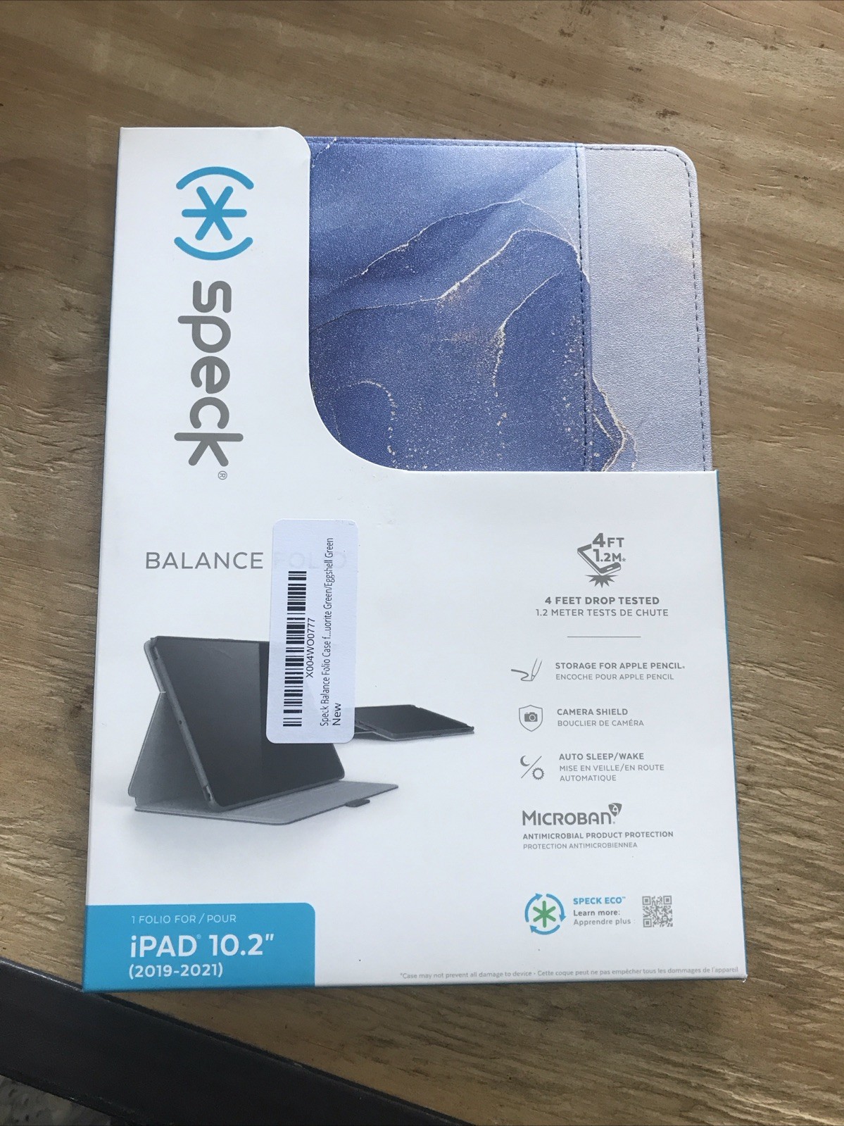 Speck Products Balance Folio iPad 10.2 Inch (2019-2021) Case and Stand