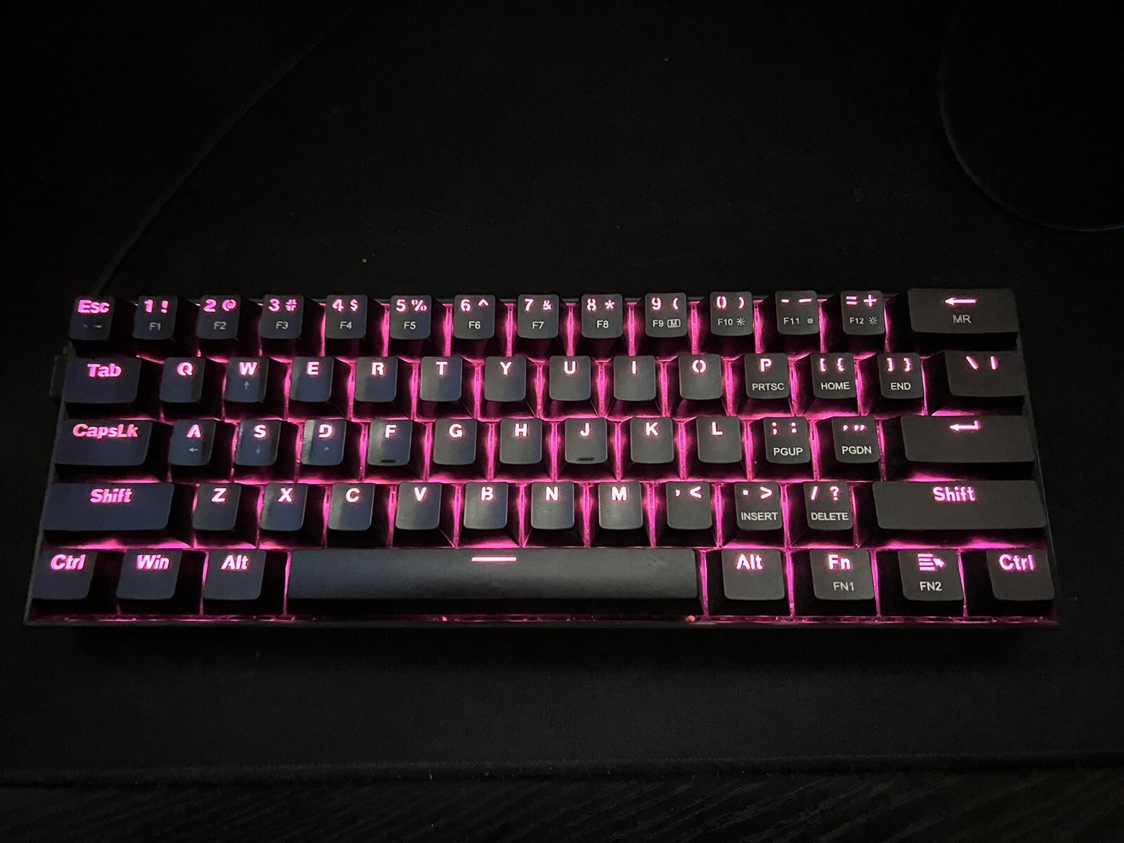 Red Dragon Draconic K530 RGB Mechanical Keyboard (Keyboard Only) No Power Cord.