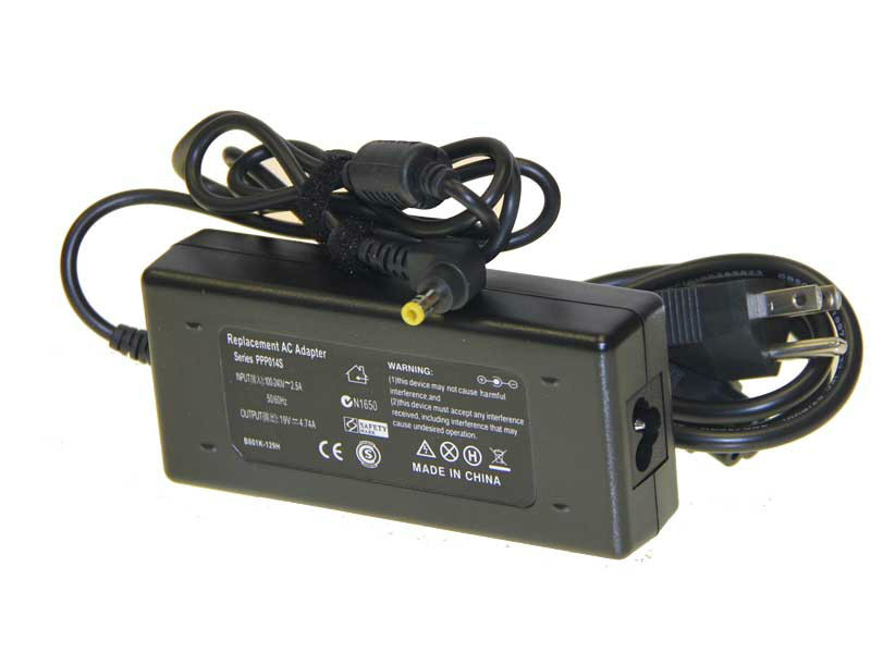 AC Adapter Cord Charger Toshiba Satellite A355D-S6889 A355D-S6921 A355D-S6922