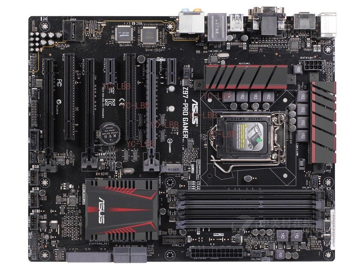 For ASUS Z97-PRO GAMER motherboard Z97 LGA1150 4*DDR3 32G ATX Tested oK