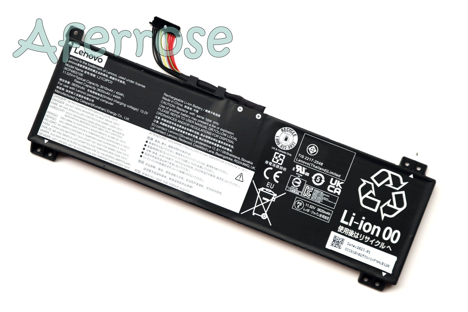 L21C3PC0 L21M3PC0 New Genuine Battery for Lenovo IdeaPad Gaming 3 15IAH7 15