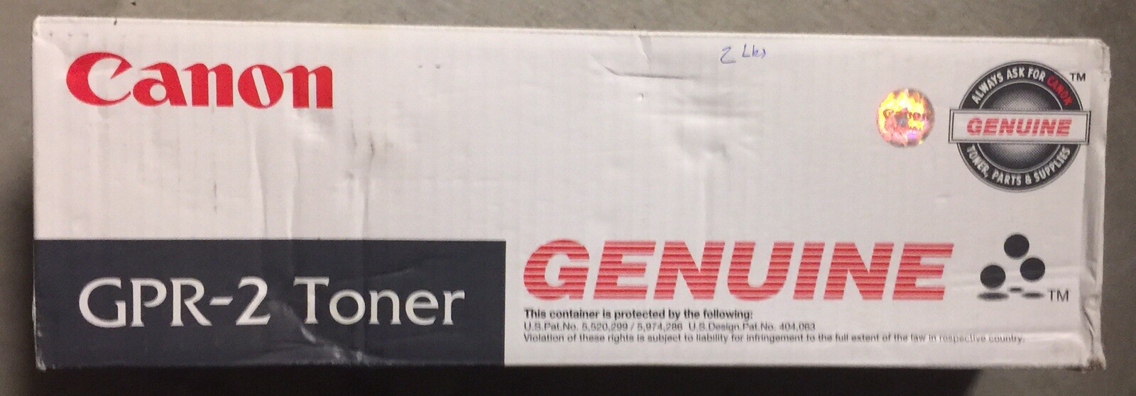 Genuine Canon GPR-2 Black Toner 330/400