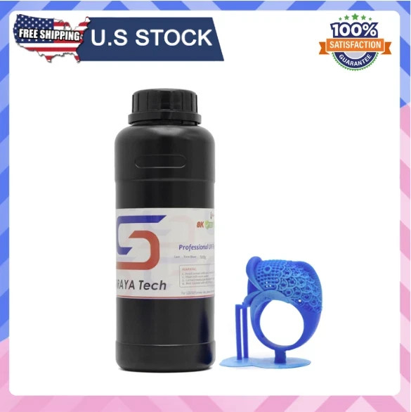 Siraya Tech Cast 3D Print Resin Castable Resin Easier to Burn and Print Clean...