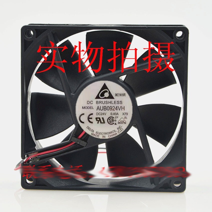 Delta AUB0924VH 9025 9CM 24V 0.40A frequency converter cooling fan