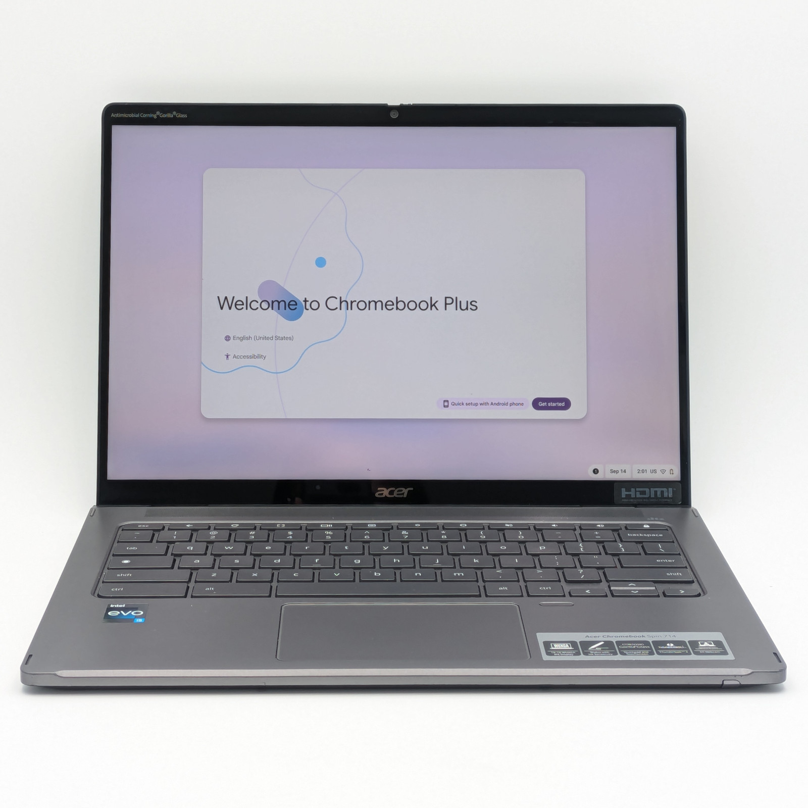 Acer Chromebook Spin 714 14" I5-1335U 16GB DDR4 256GB SSD Chrome OS