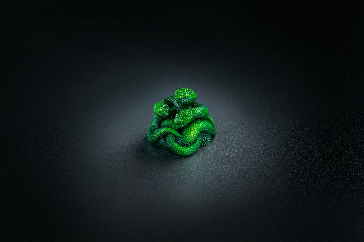 Razer Triple Headed snake Artisan keycap - LIMITED EDITION