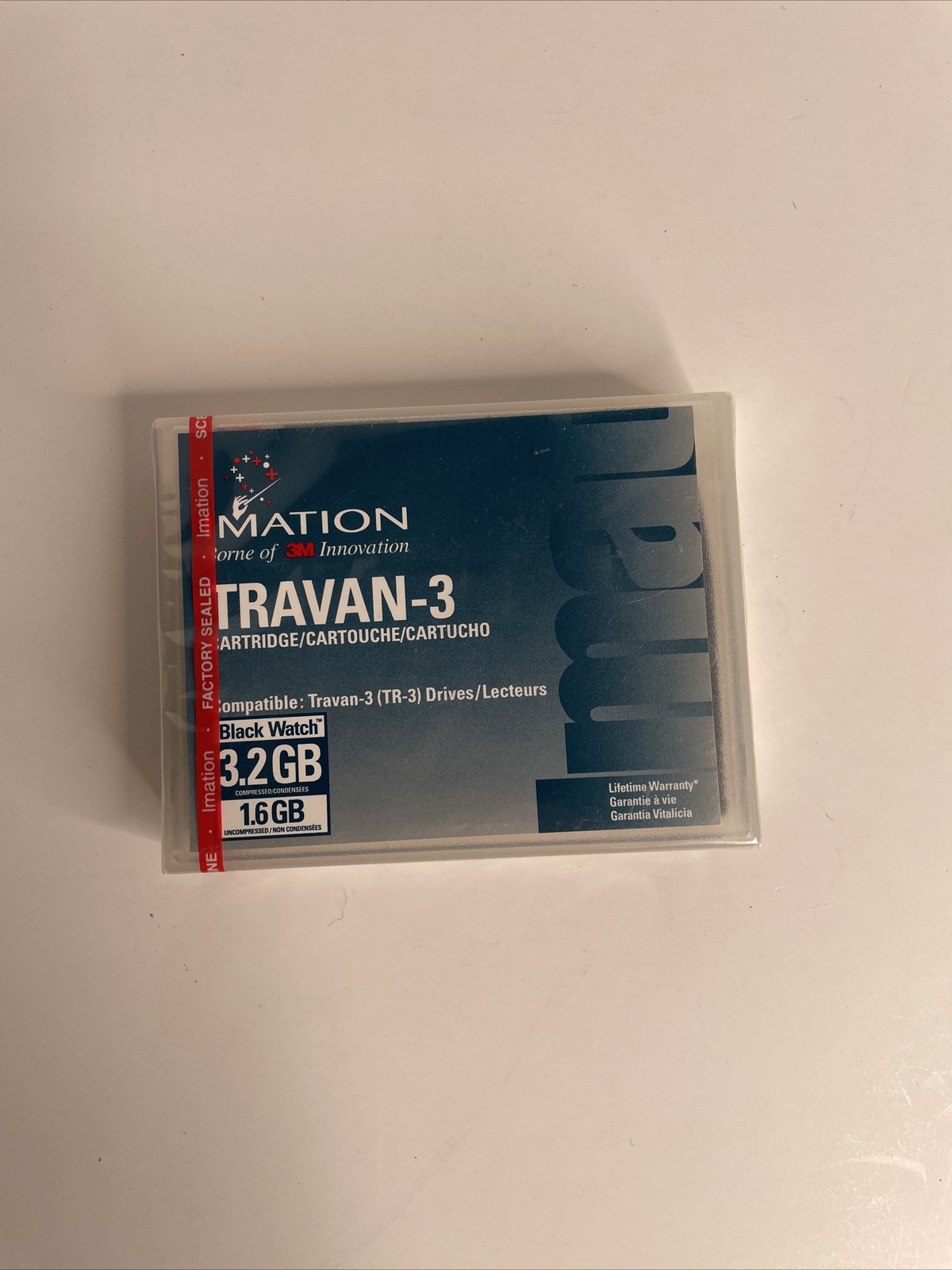 Imation 3M Travan-3 Cartridge 3.2 GB New Factory Sealed 