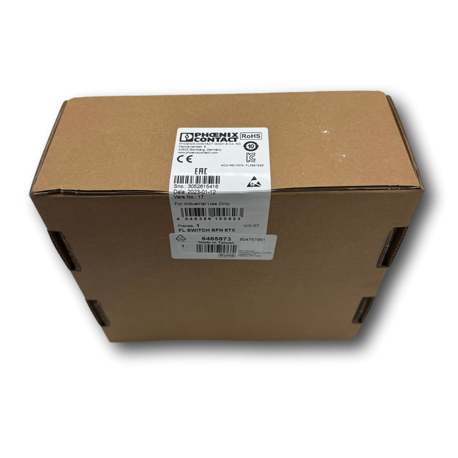 Phoenix-Contact 2891929 FL SWITCH SFN 8TX 8-Port Industrial Ethernet Switch Utto