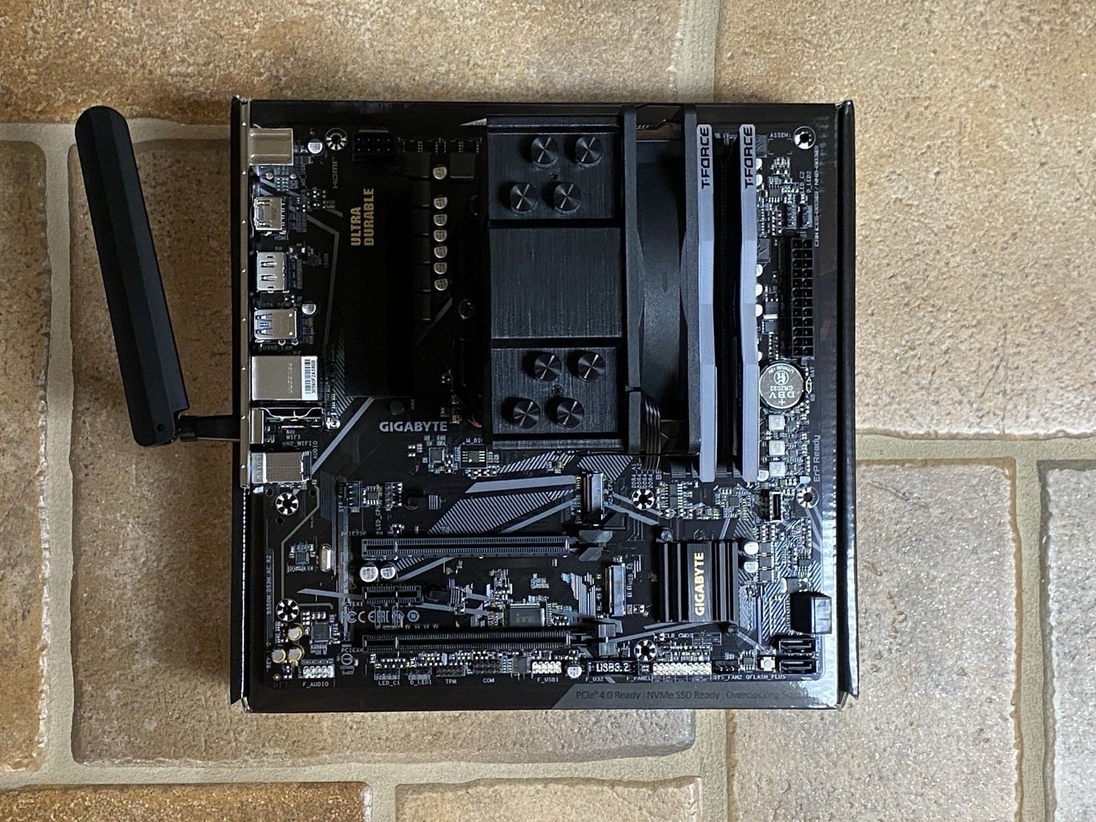 PC Parts Bundle: Ryzen 5 5600, Gigabyte B550M Motherboard, 16GB DDR4 RAM, Cooler