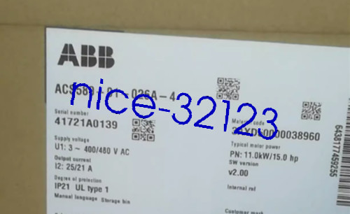 NEW ABB ACS580-01-026A-4 Module ACS58001026A4