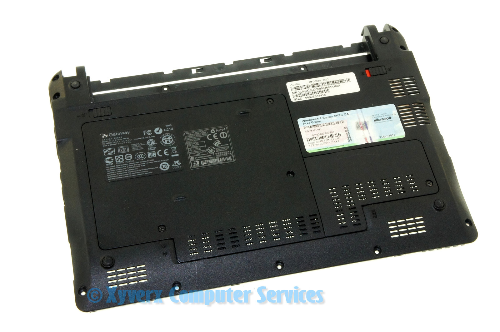 AP0AU000620 AP0AU000400 GATEWAY BASE W/ PLASTIC COVER LT2104U NAV50 SERIES