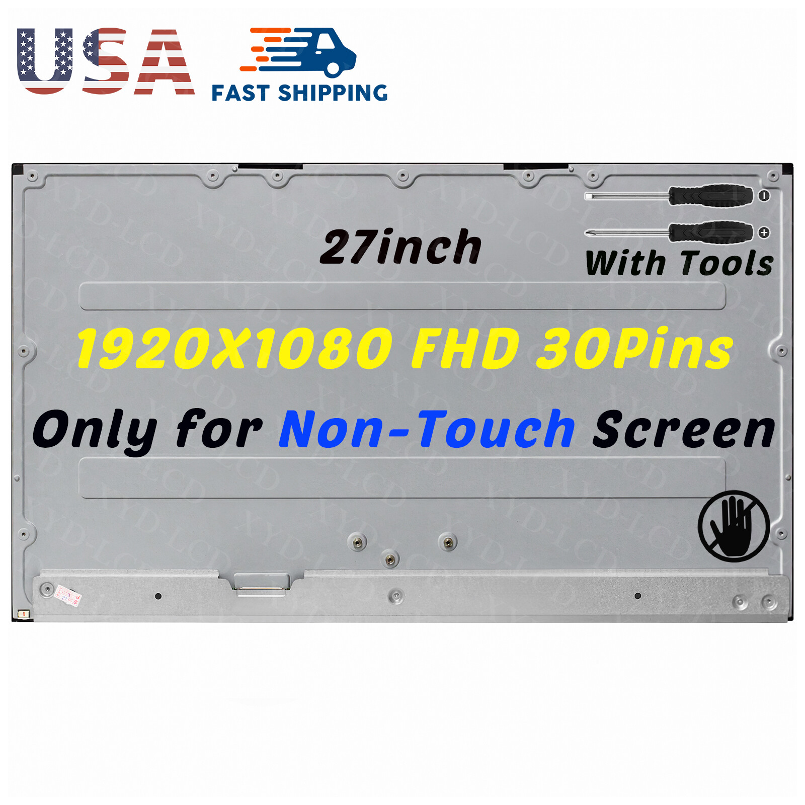 A+ HP 27-D 27-DP0012LA 27" Borderless LCD Screen All-in-One Non-Touch screen FHD