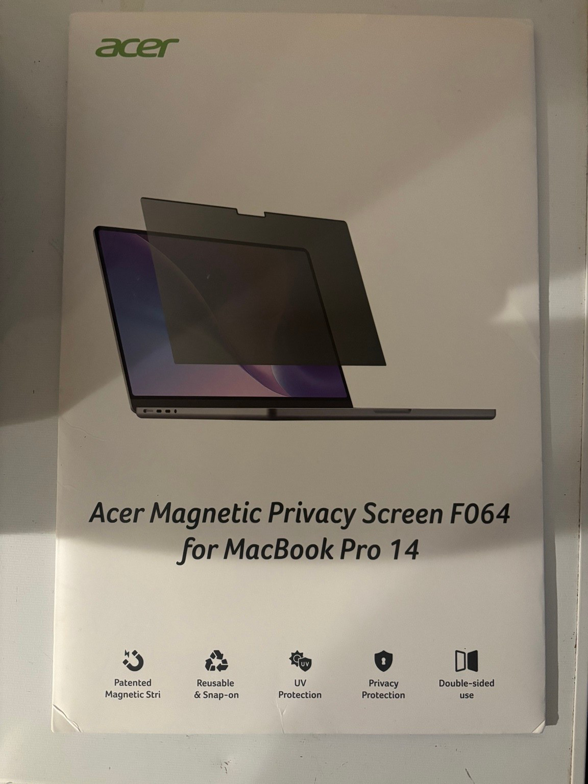 Acer F064 Magnetic Privacy Screen for MacBook Pro 14 Inch
