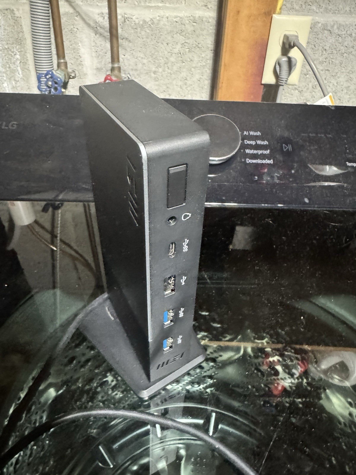 MSI MS-1P15 USB-C Docking Station Gen 2 No Adapter