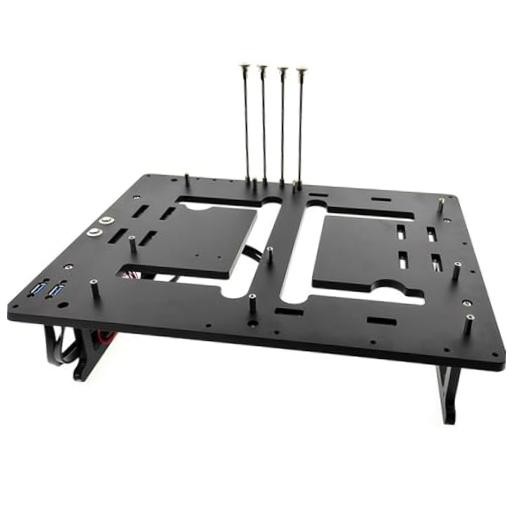 Open Air Frame Computer Case PC Test Bench Aluminum Computer Cases ATX/Black