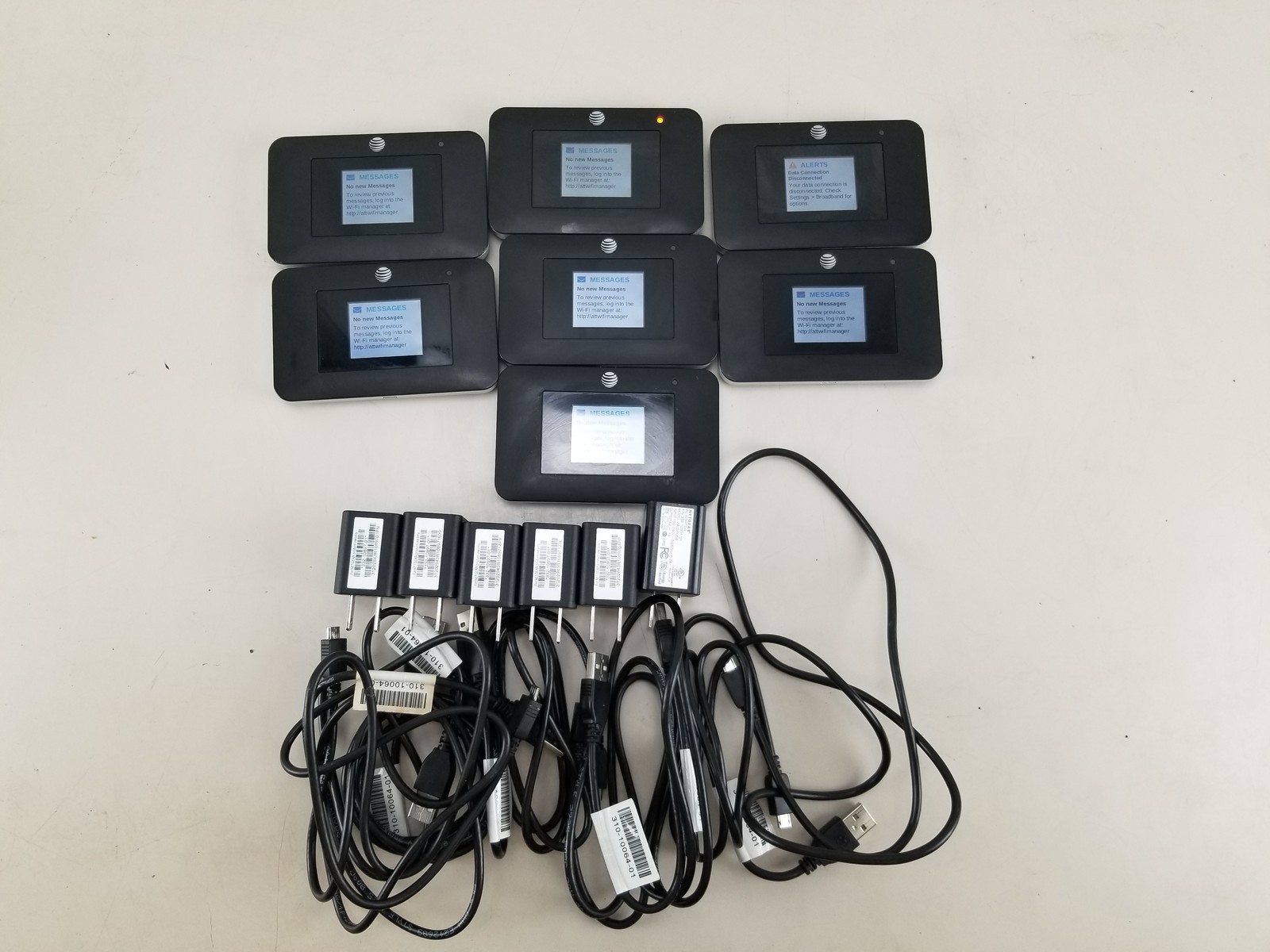 USED Lot of 7 Netgear AT&T Unite Express 2 797S 4G LTE Wireless Mobile Hotspot M