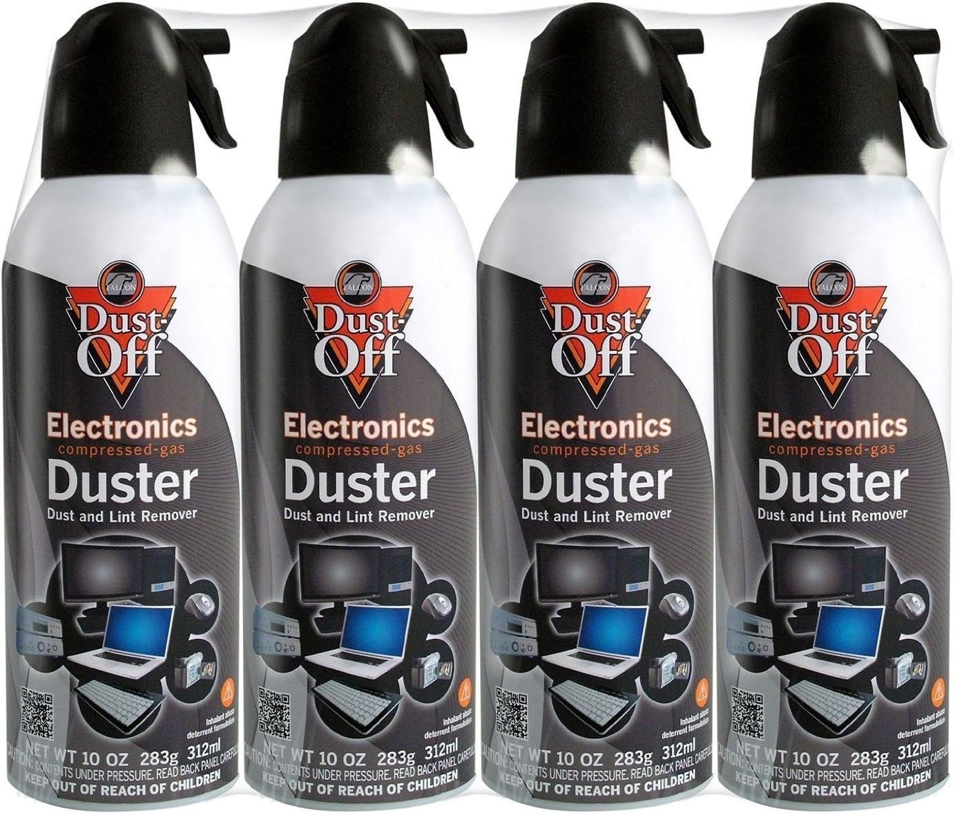 Falcon Dust-Off Compressed Gas Duster (10oz., 4 Pack). 