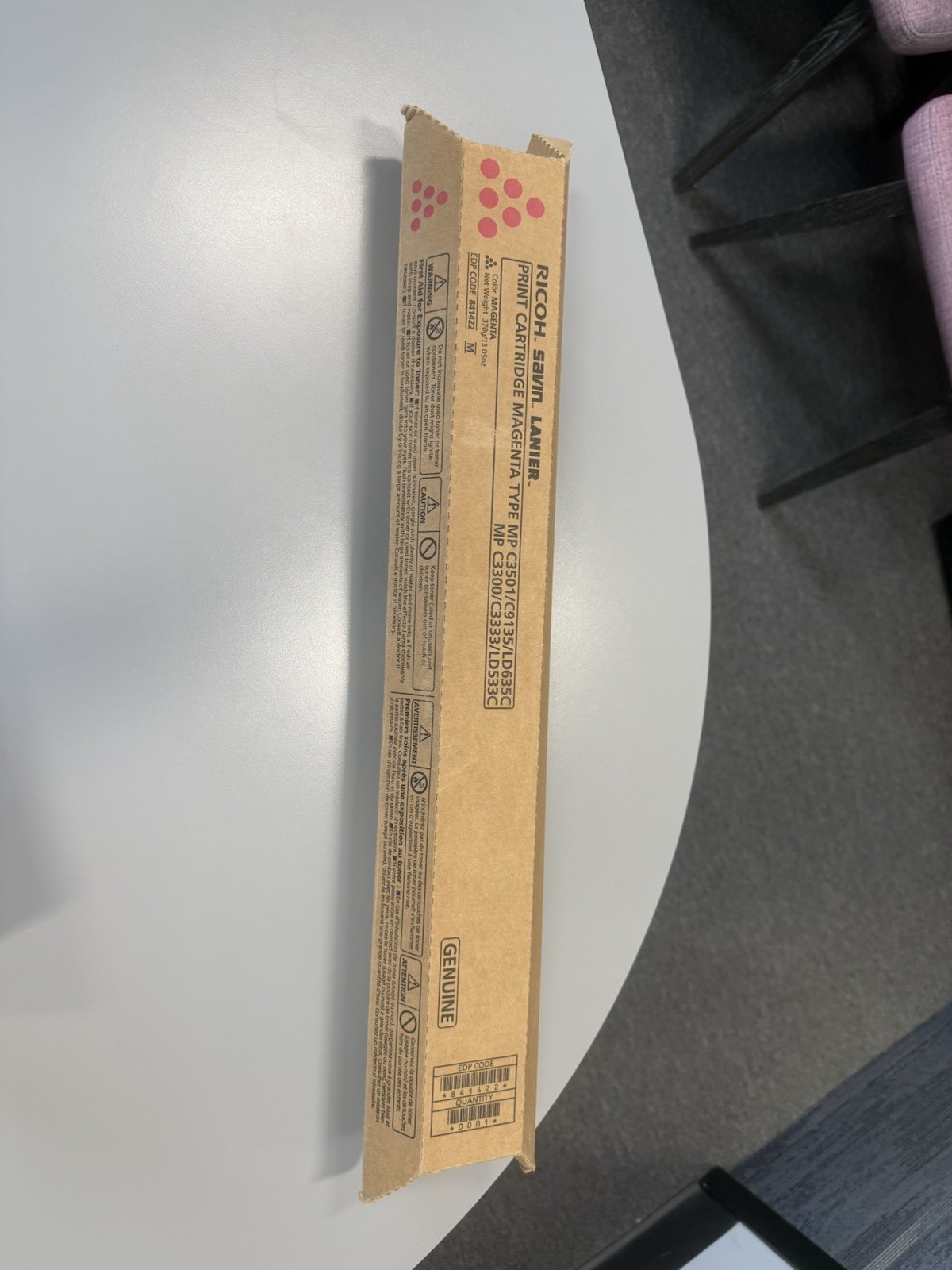 Genuine Ricoh 841422 Magenta Toner - NEW SEALED