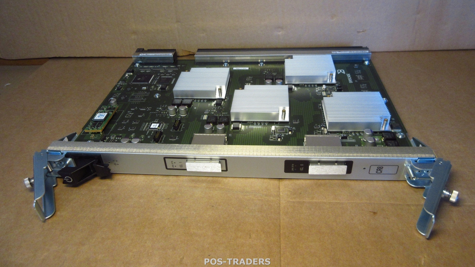 EMC Brocade CR8 105-000-139 Core Routing Blade 60-1000377-11 PULLED FROM EM-DCX