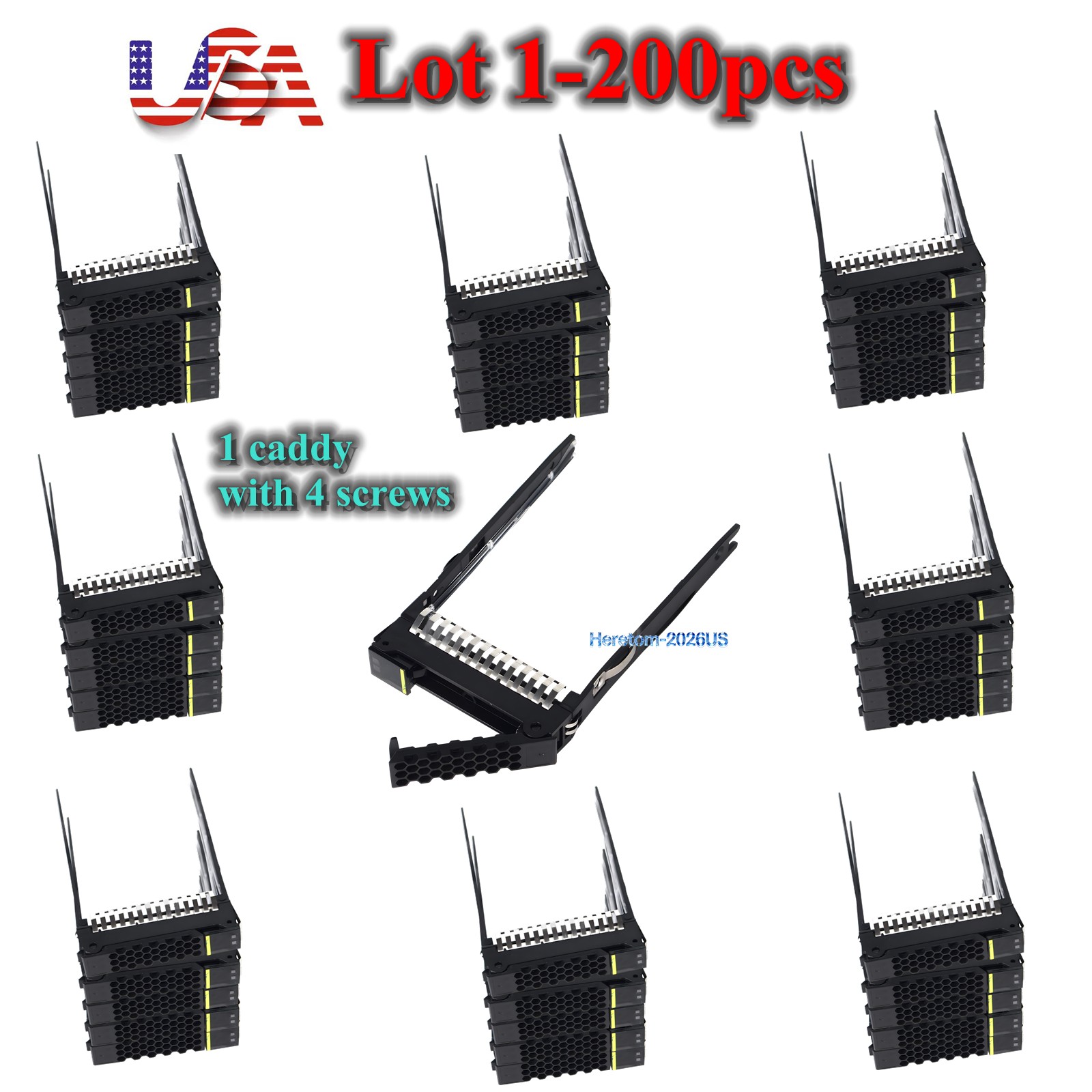 Lot 2.5" Hard Drive Tray HDD Caddy For RH2288 V3 V5 RH1288 V3 V5 1288H 2288H V6
