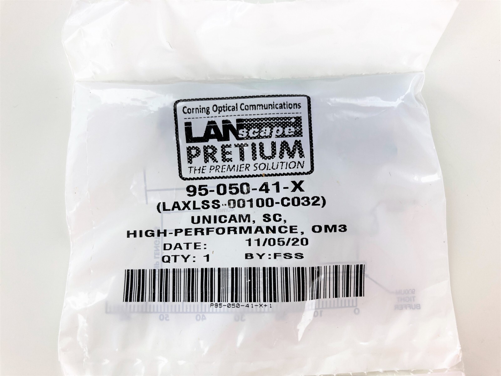 Corning 95-050-41-X Unicam Connector Pretium 50 um SC MM OM3/OM4