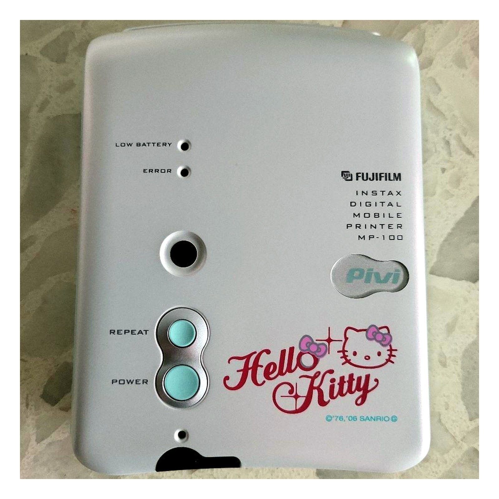 Sanrio Fujifilm Instax Pivi Mobile Printer Thermal Photo USED