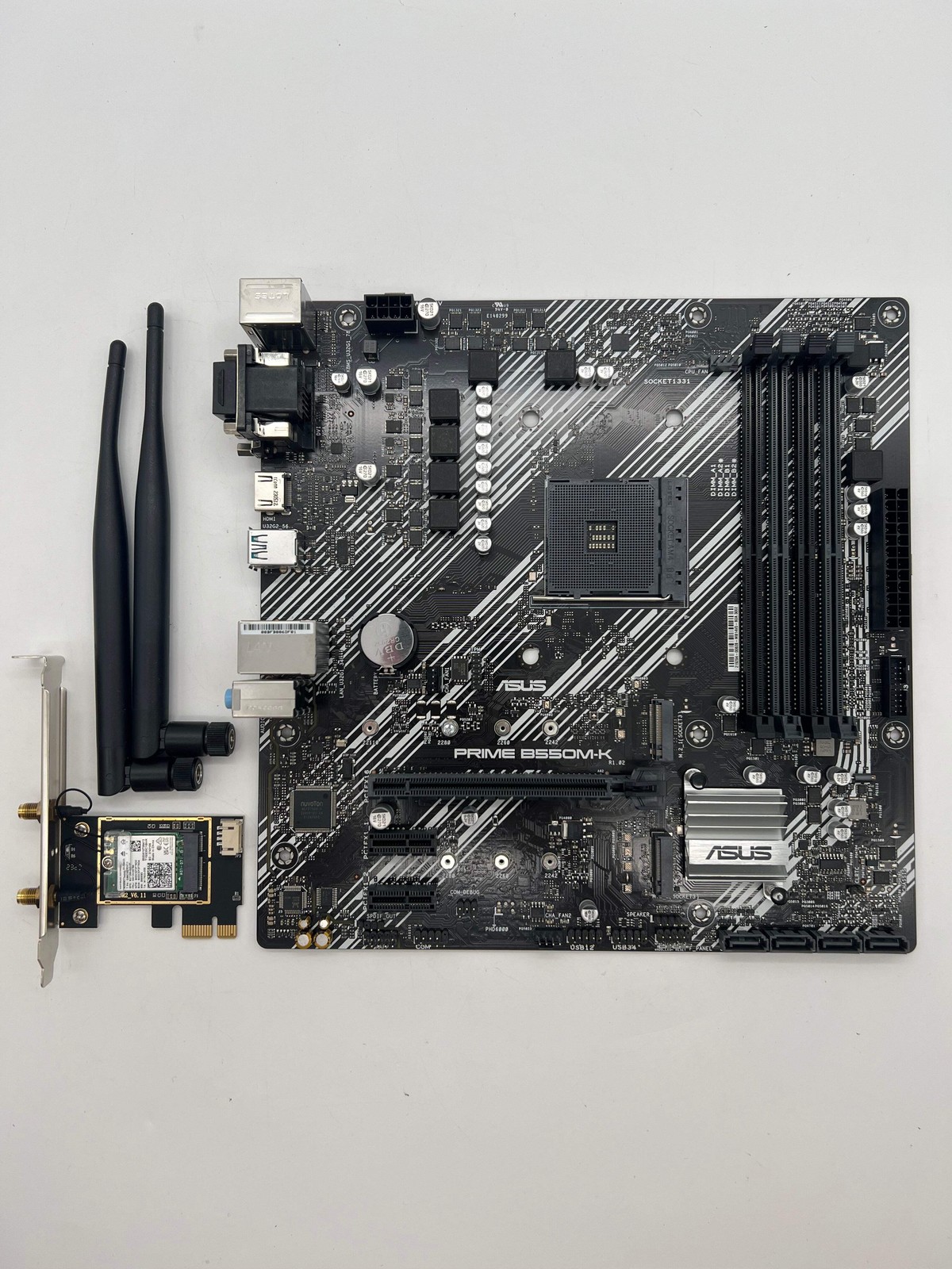 Asus Prime B550M-K Socket AM4 Motherboard Used