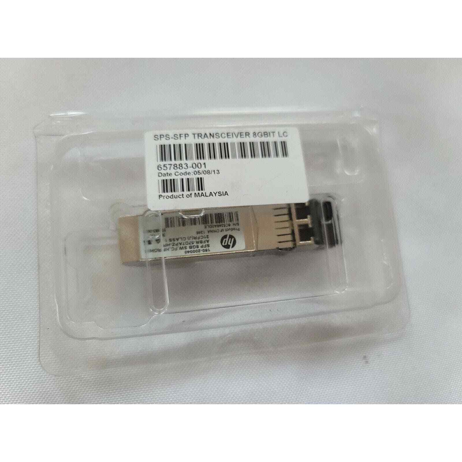 Genuine HP 8GB B-Series SW Fiber Channel SFP+ Transceiver
