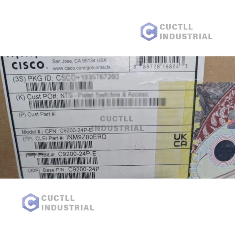 Brand New Cisco C9200-24P-E Catalyst 9200 Series Switch 