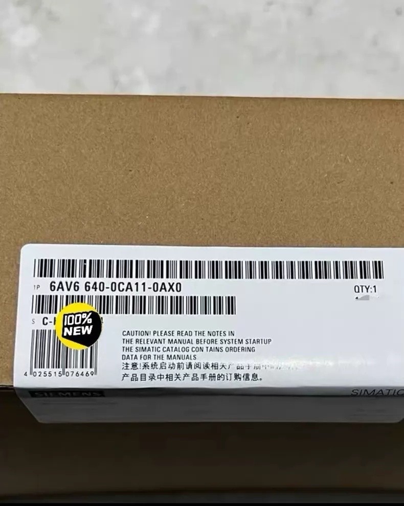 6AV6640-0CA11-0AX1 1PCS Brand New Siemens 6AV6 640-0CA11-0AX1 Fast delivery
