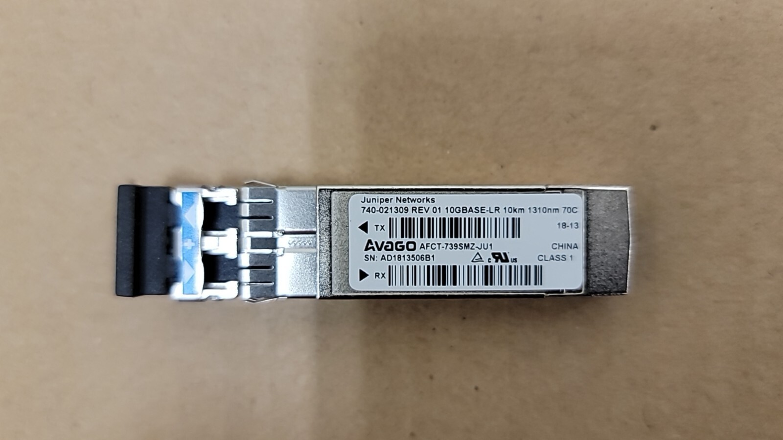 Juniper EX-SFP-10GE-LR 740-021309 SFPP-10GE-LR 1310nm 10km 10Gb SFP+ module