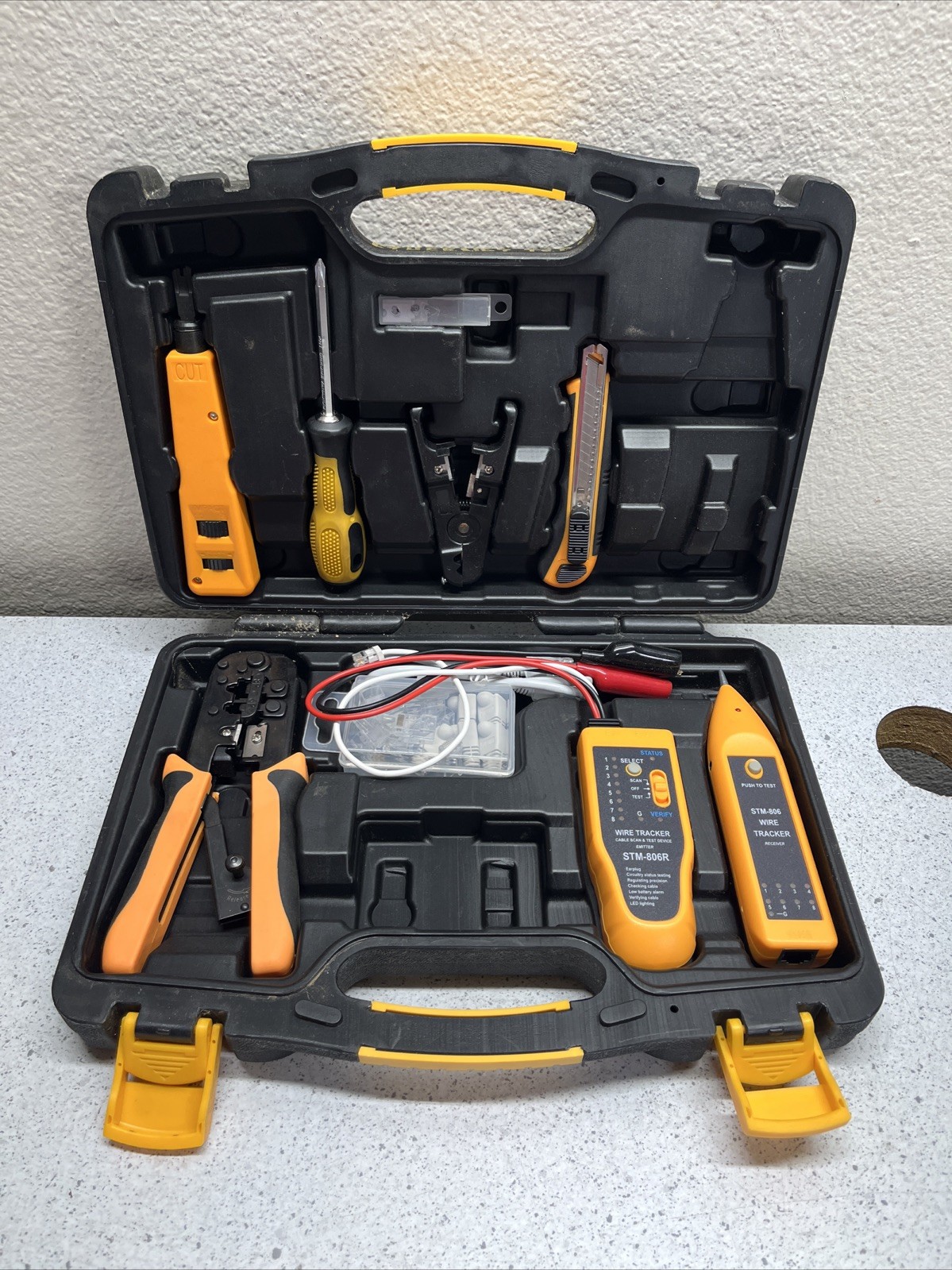 InstallerParts Professional Network Ethernet Tool Kit, Missing Pieces w/ Box