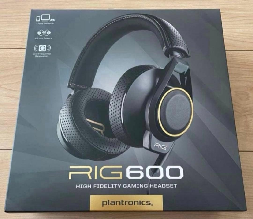 Plantronics RIG 600 Wired Gaming Headset with Noise Cancelling Mic Unopened