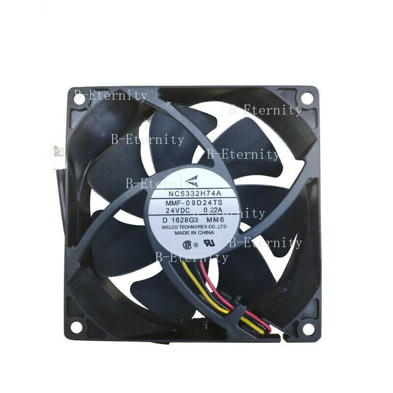 For Melco Fan MMF-09D24TS-MM6 NC5332H74A DC 24V 0.22A 90*90*25mm Driver Fan