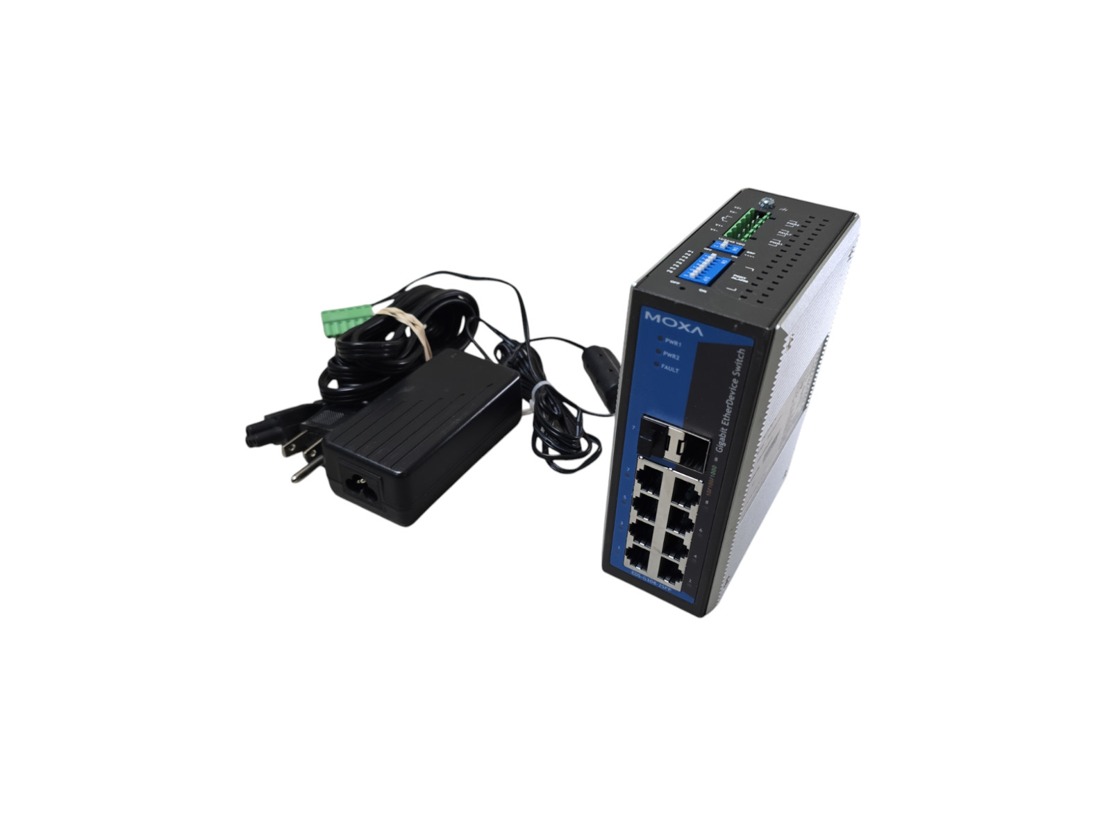 Moxa EDS-G308-2SFP 8-Port Gigabit Ethernet Switch