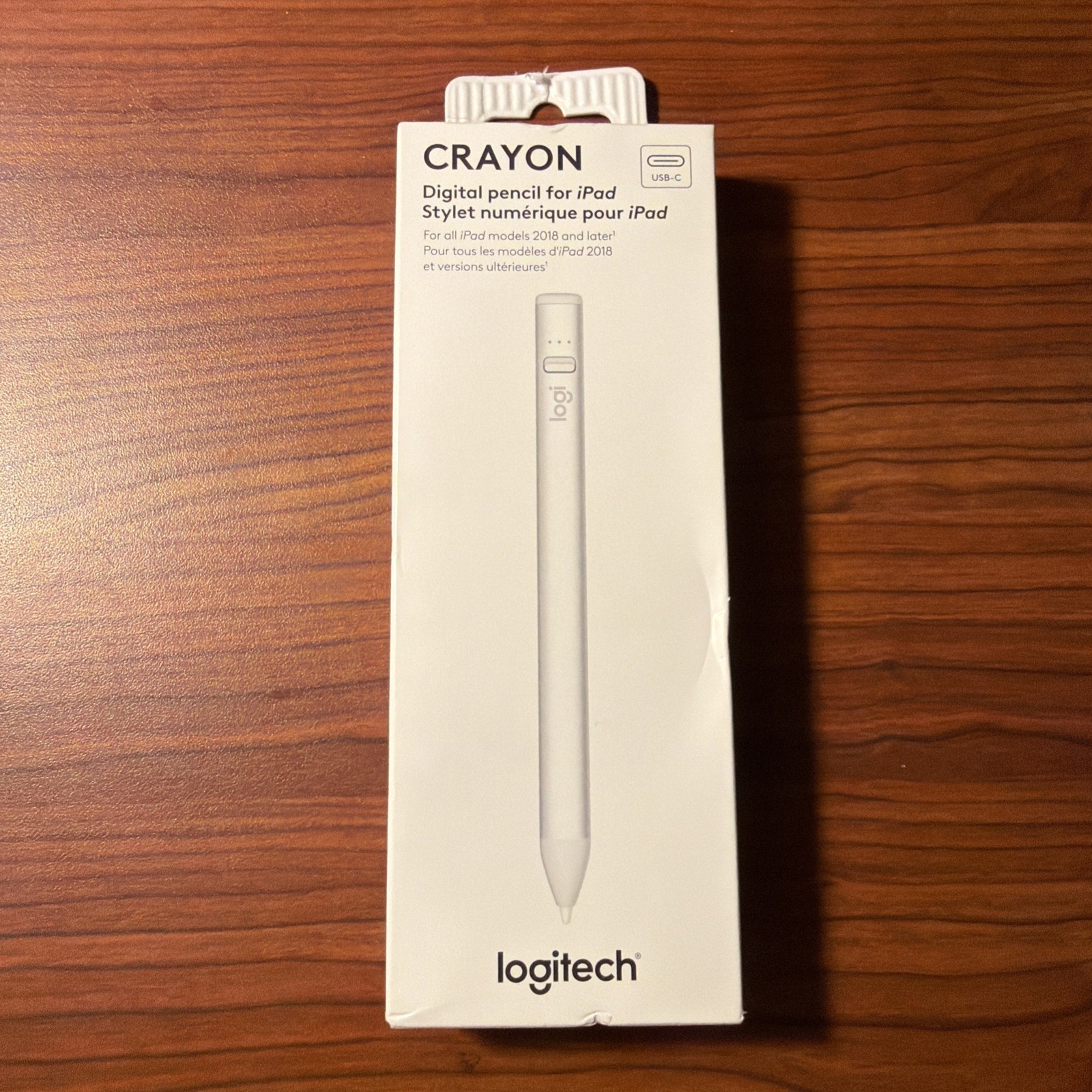 Logitech Crayon for all iPad 2018 Model & Later - Silver