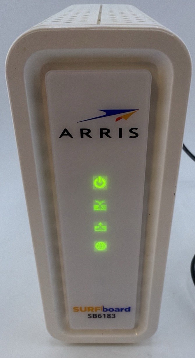 ARRIS SURFboard SB8200 DOCSIS 3.1  2x 1Gbps  LAN Ports Cable Modem