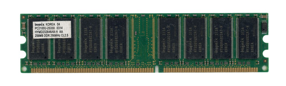 MEMORY HYNIX 256MB DDR PC2100U 266MHz HYMD232646A8-H Non-ECC