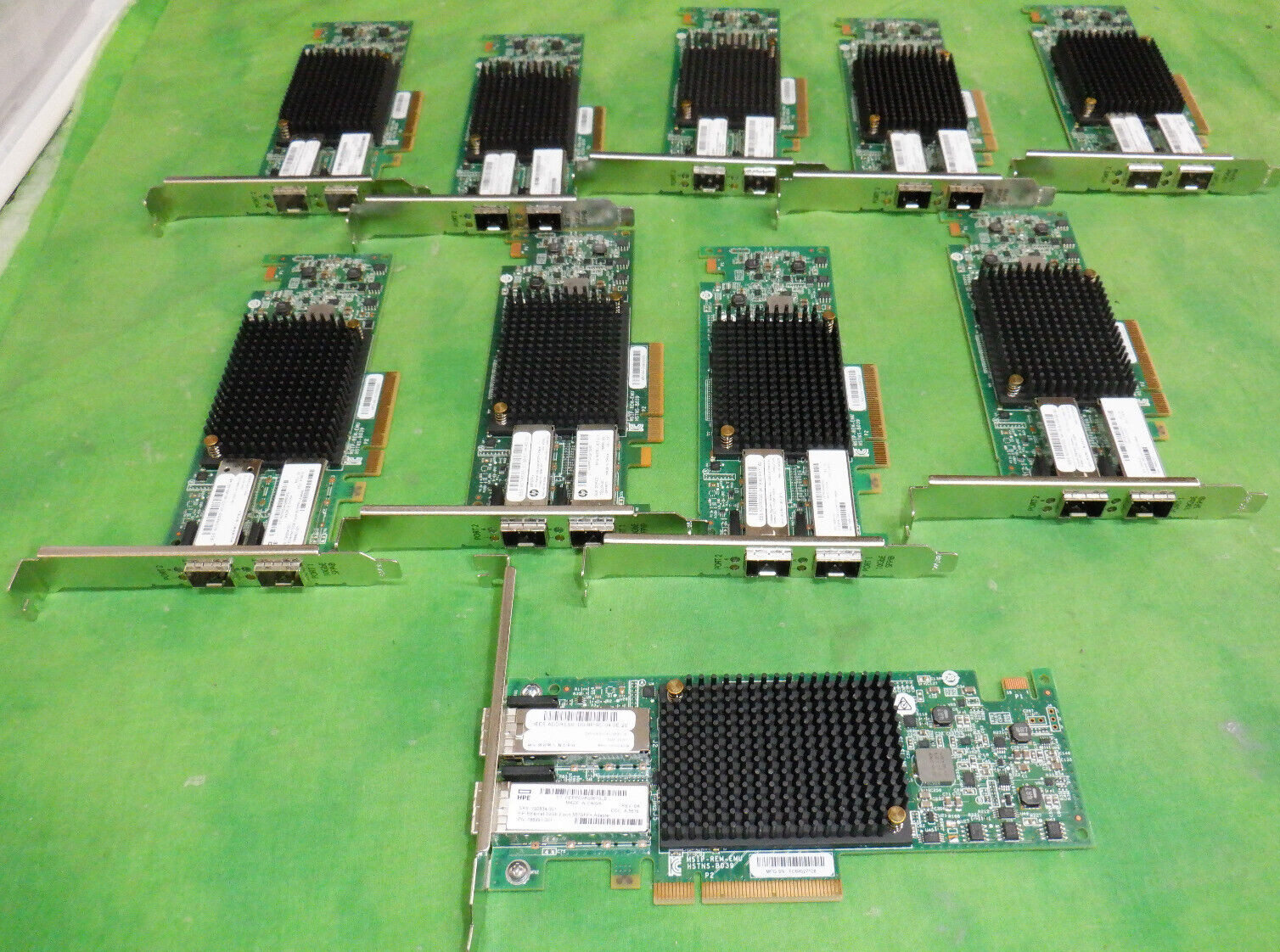 HP 557SFP+ ETHERNET 10GB 2 PORT 792834-001 788991-001 HIGH    LOT OF 10