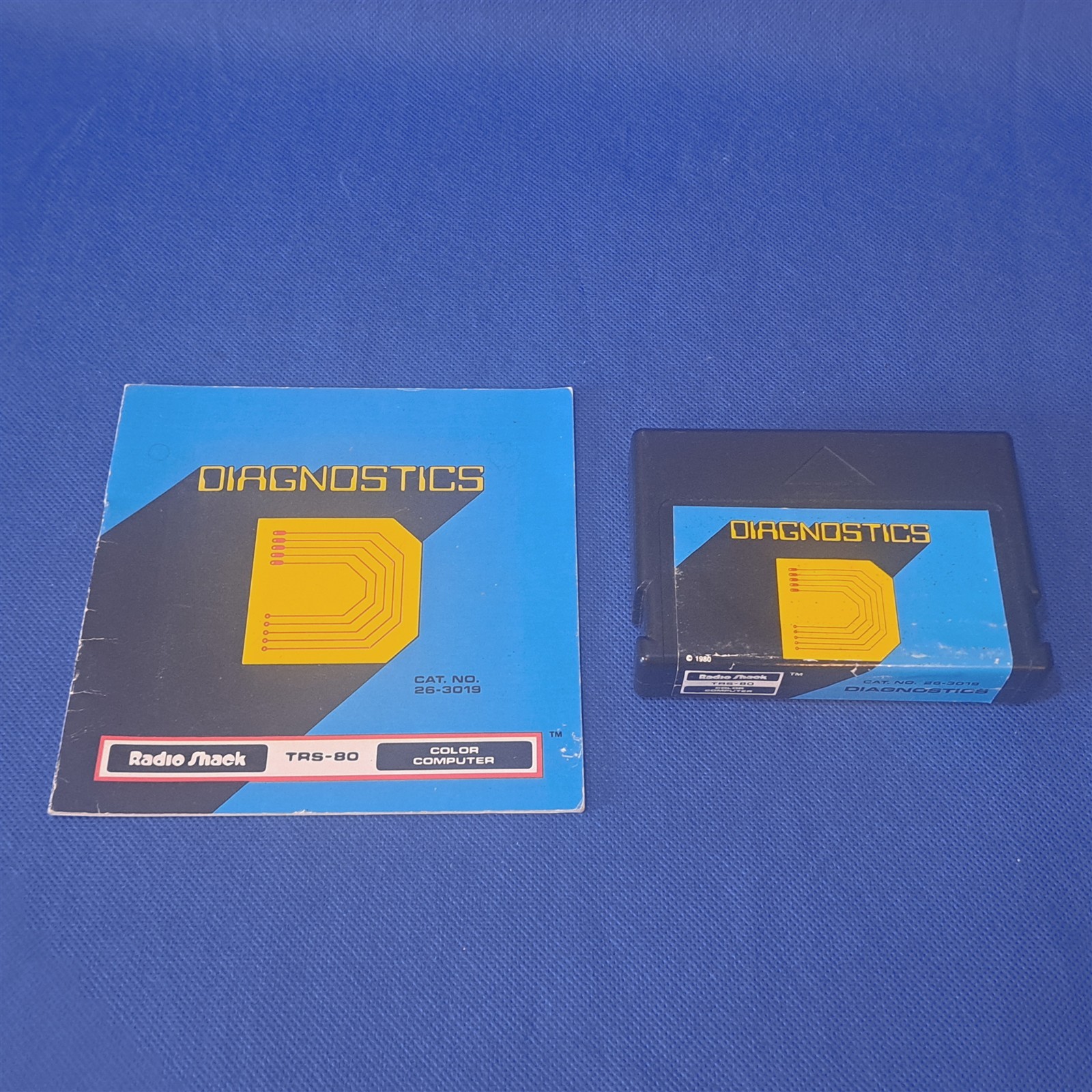 Radio Shack TRS-80 Diagnostics Cartridge w/ Manual