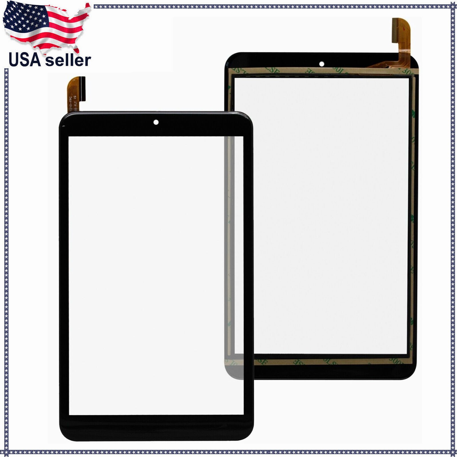 Touch Screen Digitizer Glass For Onn ONA19TB002 8" 100005207 Tablet