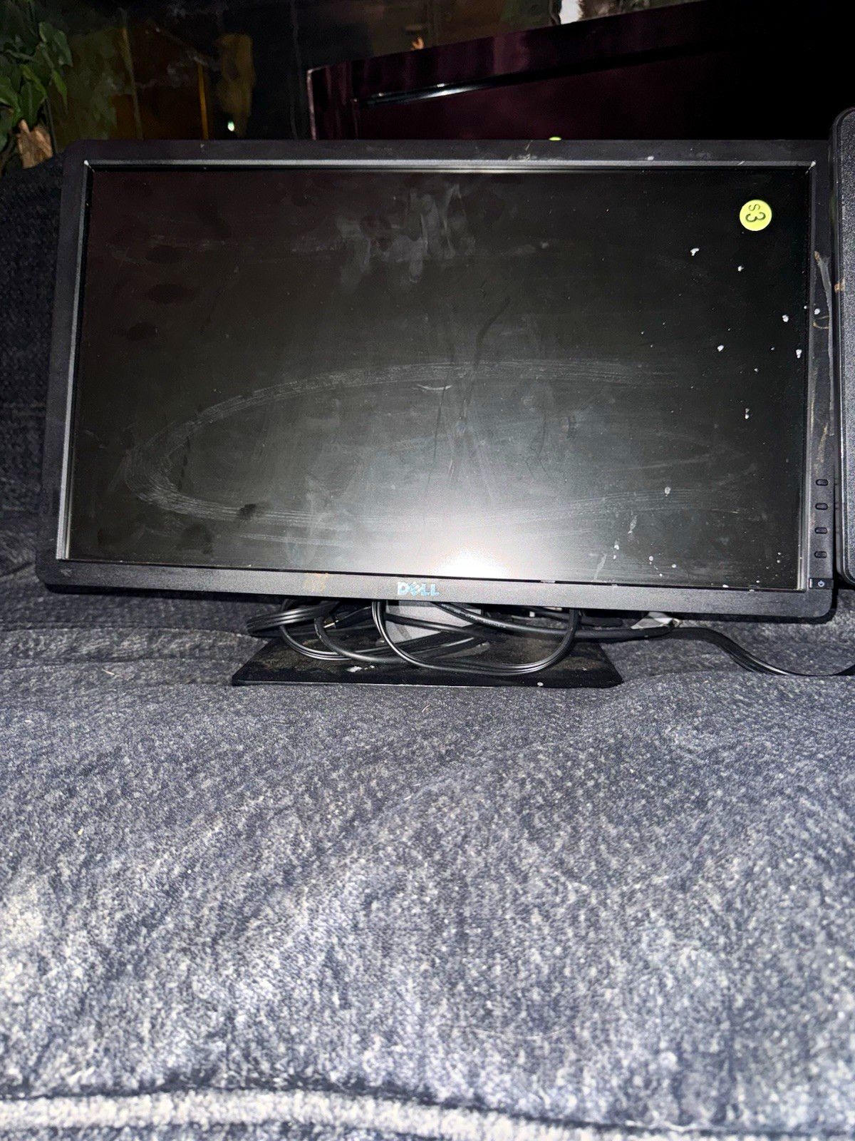 Dell Monitor Model Dell 23 in Black Flat Screen Display 16:9 Aspect Ratio