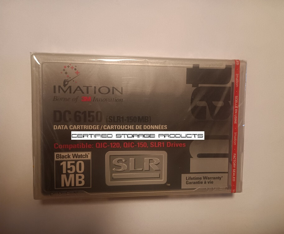 NEW 1/PK Imation 150MB SLR QIC-150 Data Tape Cartridge DC6150 46155 QD6150