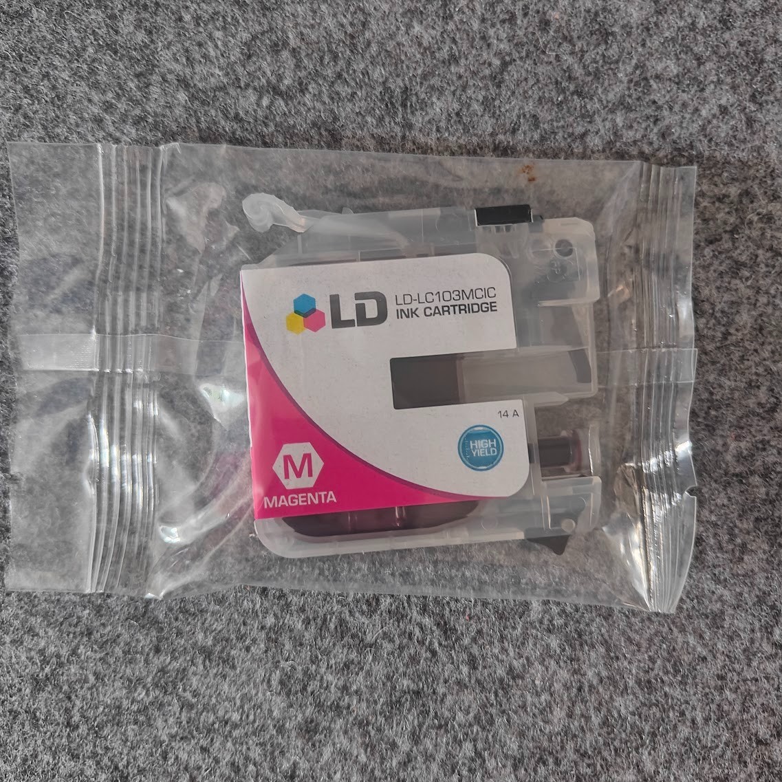 LD LC103MCIC Magenta Ink Cartridge New Sealed No Box LD Products