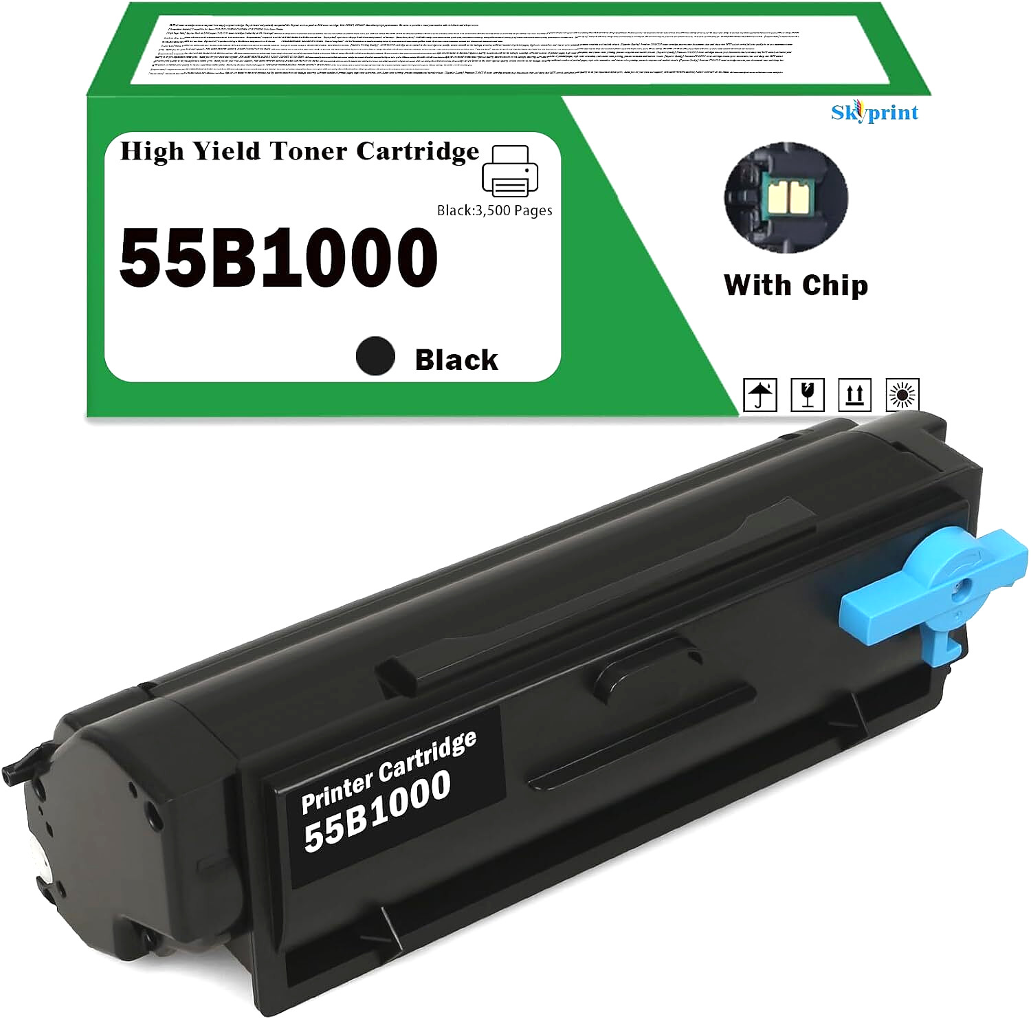 55B1000 Black Toner Cartridge for Lexmark MS331/MS431/MX331/MX431 & MX432 Series